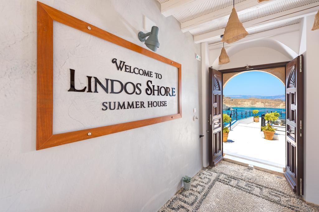 Lindos Shore Summer House With Jacuzzi And Sea View !!! Exterior photo