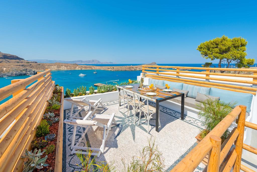 Lindos Shore Summer House With Jacuzzi And Sea View !!! Exterior photo