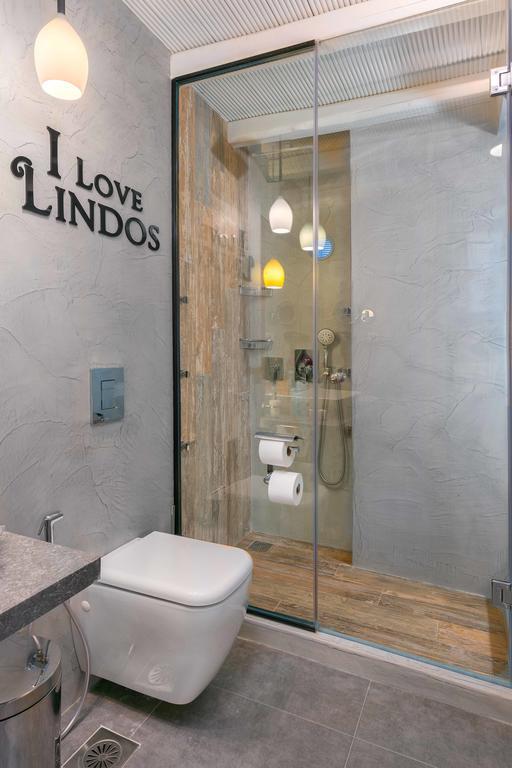 Lindos Shore Summer House With Jacuzzi And Sea View !!! Exterior photo